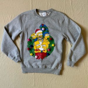 Simpson’s Christmas light up sweatshirt